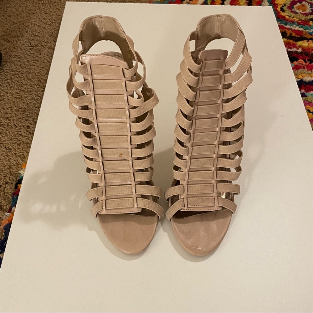 Steve Madden gladiator style heels